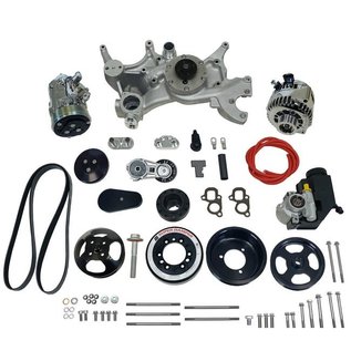 Vintage Air GM LT1 Wet-Sump W/ PS Integrated Pump Front Runner Drive System -