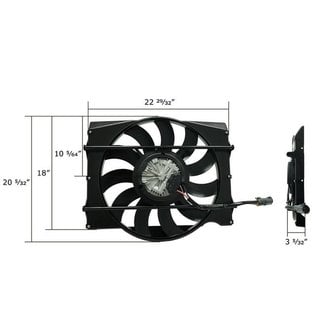 Vintage Air 850 Watt Monster 1955-57 Chevrolet CustomFit Brushless Tri-5 Fan Kit - 280479