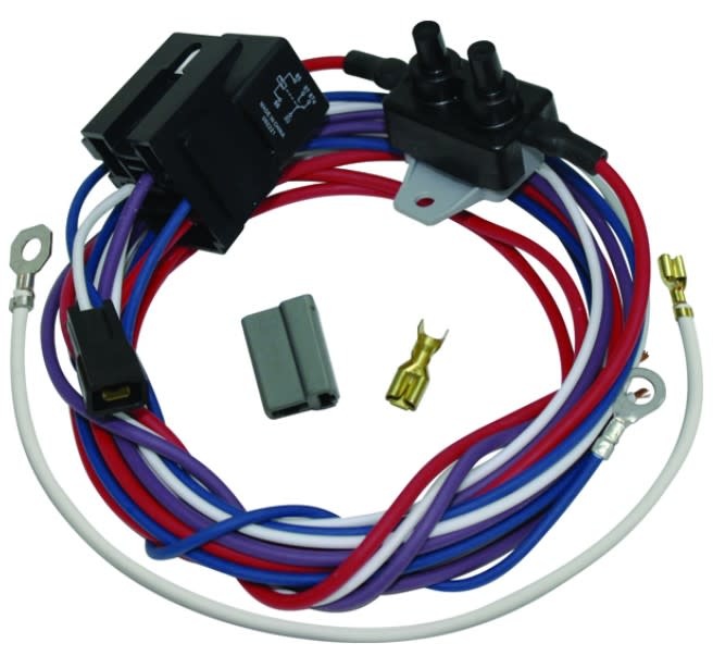 Electric Fan Adjustable Fan Thermostat Wiring Kit - 23101-VUW