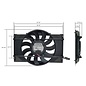 Vintage Air 850 Watt Monster 1964-67 Chevelle 19 Inch CustomFit Brushless Fan Kit - 280481