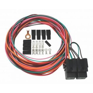 American Autowire Single Electric Cooling Fan Dual Relay Kit - 500784