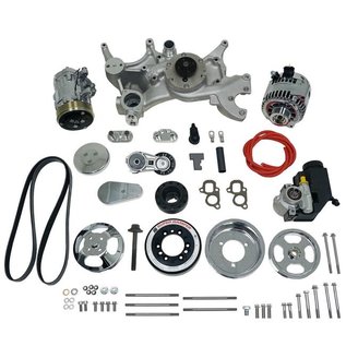Vintage Air GM LT1 Dry-Sump W/ PS Integrated Pump Front Runner Drive System -