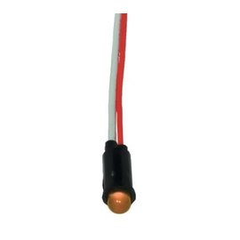 American Autowire Indicator Light- Amber LED - 1/4" - 500324