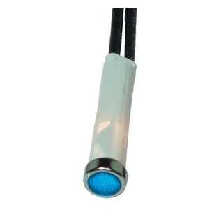 American Autowire Indicator Light- Blue 5/16" Snap Mount - 500131