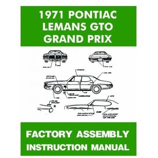 American Autowire Pontiac GTO Assembly Manual -