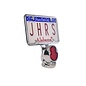 Johnson’s Hot Rod Shop 1932 Ford Taillight Kit Long Stand w/license plate mount/frame - Polished Finish - 204-012