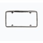 Johnson’s Hot Rod Shop Throw Back License Plate Frame 30's Era Plate Lighted 304 SS - Polished Finish - 208-001