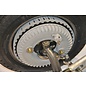 Johnson’s Hot Rod Shop Kinmont Safety Stop Front Brakes 5x4.5/5x4.75 BC - Natural Cast - 307-001