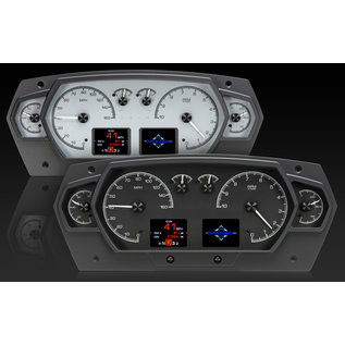 Dakota Digital All In One - Universal 6 Gauge Competition Analog HDX Instruments - 15.10” x 6.25”