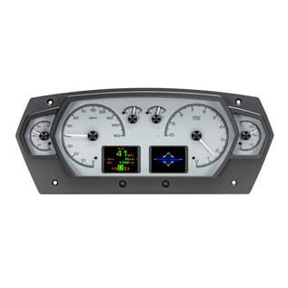 Dakota Digital All In One - Universal 6 Gauge Competition Analog HDX Instruments - 15.10” x 6.25”