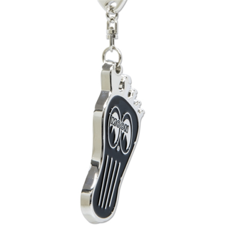 Mooneyes Key Chain - MOONEYES Barefoot Gas Pedal - Metal - MKR182