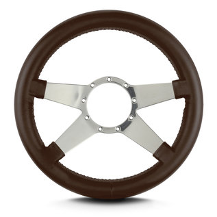 Lecarra Lecarra Mark 9 Standard 14"  Polished Thick Grip Steering Wheels