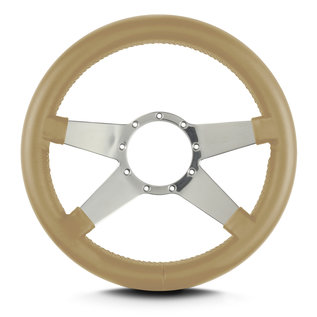 Lecarra Lecarra Mark 9 Standard 14"  Polished Thick Grip Steering Wheels