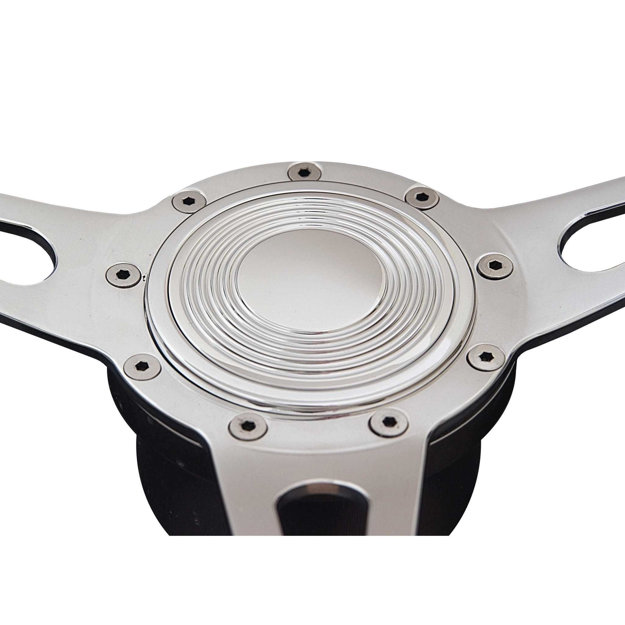 Lecarra Horn Button Groovy Logo Polished 3722 Lecarra Horn Button Groovy Logo Polished 3722