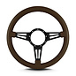 Lecarra Lecarra Mark 4 Double Slot 14" Black Standard Grip Steering Wheels