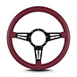 Lecarra Lecarra Mark 4 Double Slot 14" Black Standard Grip Steering Wheels