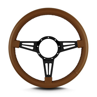 Lecarra Lecarra Mark 4 Double Slot 14" Black Standard Grip Steering Wheels