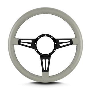 Lecarra Lecarra Mark 4 Double Slot 14" Black Standard Grip Steering Wheels