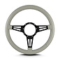 Lecarra Lecarra Mark 4 Double Slot 14" Black Standard Grip Steering Wheels