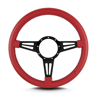 Lecarra Lecarra Mark 4 Double Slot 14" Black Standard Grip Steering Wheels