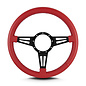 Lecarra Lecarra Mark 4 Double Slot 14" Black Standard Grip Steering Wheels