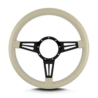 Lecarra Lecarra Mark 4 Double Slot 14" Black Standard Grip Steering Wheels