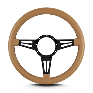 Lecarra Lecarra Mark 4 Double Slot 14" Black Standard Grip Steering Wheels