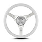Lecarra Lecarra Banjo Wheel - Polished Spokes  -15" W/ Built-In Adapter For '67-'94 GM Steering Columns