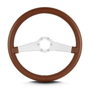 Lecarra Lecarra Two Smooth - Brushed Spokes - 14" Steering Wheels