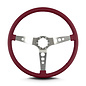 Lecarra Lecarra Hot Rod - 15" Brushed Thin Grip Steering Wheels