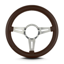 Lecarra Lecarra Mark 4 Elegante 14" Polished Thick Grip Steering Wheels