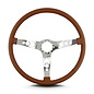 Lecarra Lecarra Hot Rod - 15" Polished  Thin Grip Steering Wheels