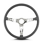 Lecarra Lecarra Hot Rod - 15" Polished  Thin Grip Steering Wheels