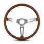 Lecarra Lecarra Teardrop 3 Spoke  15" Brushed Thin Grip Steering Wheels