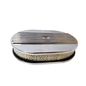 RPC Air Cleaner - Oval - Half-Finned - 12'' x 2'' - Paper - Pol Alum - S6301