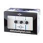 Dakota Digital DCC Digital Climate Control - DCC-3000 - VHX - Vintage Air Gen IV and Gen5 3-Knob, Horizontal, Chrome