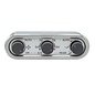 Dakota Digital DCC Digital Climate Control - DCC-3000 - VHX - Vintage Air Gen IV and Gen5 3-Knob, Horizontal, Satin