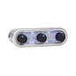 Dakota Digital DCC Digital Climate Control - DCC-3000 - VHX - Vintage Air Gen IV and Gen5 3-Knob, Horizontal, Satin
