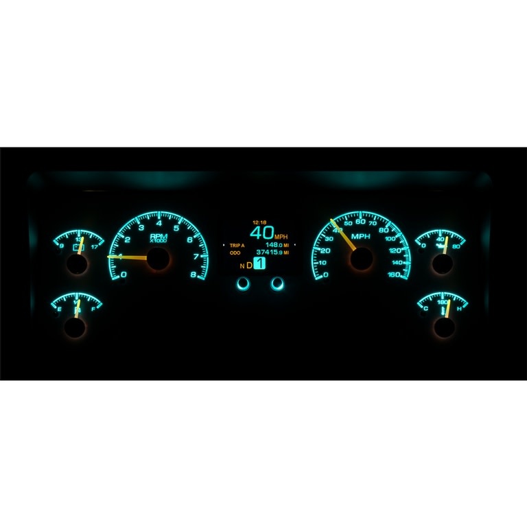 96-03 Jeep TJ & 97-01 Jeep Cherokee XJ HDX Instruments