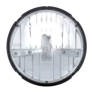 United Pacific ULTRALIT - 5 High Power LED 7" Dual Function Headlight - Chrome - 31391
