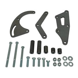 Vintage Air Small Block Chevy Long Water Pump Side-Mount Passenger Side Compressor Bracket (With Headers) - 158105