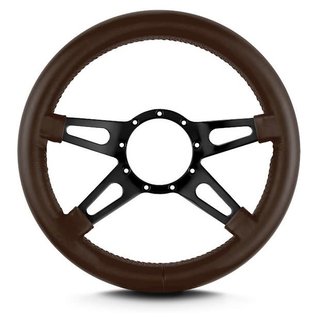 Lecarra Lecarra Mark 9 14" Supreme Black  Thick Grip Steering Wheels