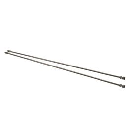 Roadster Supply Company 1932 FORD RADIATOR TO FIREWALL STAY SUPPORT RODS STOCK POLISHED S/S - RSC-62133