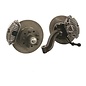 Roadster Supply Company Roadster Supply Dual Drilled Finned Front Brake Kit Polished Fits 37-48 Ford Spindles - RSC-40105
