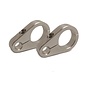 Roadster Supply Company Roadster Supply E Brake Cable Clamps For Ladder Bars 7/8 DIA. Tubing  Pair - RSC-65470