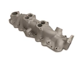 Roadster Supply Company Roadster Supply Dual Carb Intake Manifold 49-53 Ford Plain - RSC-64025