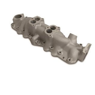 Roadster Supply Company Roadster Supply Dual Carb Intake Manifold 49-53 Ford Plain - RSC-64025