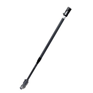 Borgeson Steering Shaft; Telescopic; Steel; 1976-1986 Jeep CJ; Power Steering - 000920