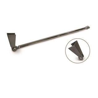 Roadster Supply Company Roadster Supply Front Panhard Bar Kit With Stamped Steel Frame Bracket- Polished Stainless Steel