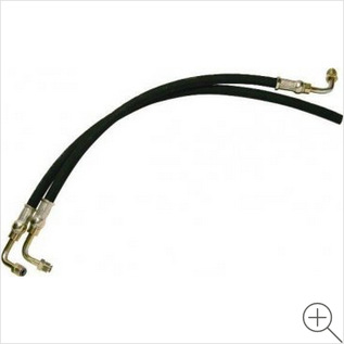 Borgeson Power Steering Hose Kit; GM Pump to Bronco Conversion Box - 925112